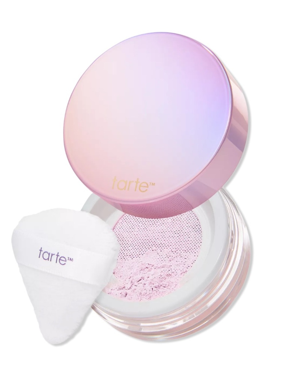 TARTE CREASELESS SETTING POWDER—FULL SIZE PINK